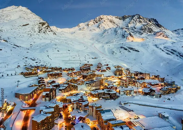 Apartmán Charming Ski-in - Val Thorens, Mountain Views - Le Silveralp *